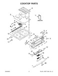 Diagram for 02 - Cooktop Parts