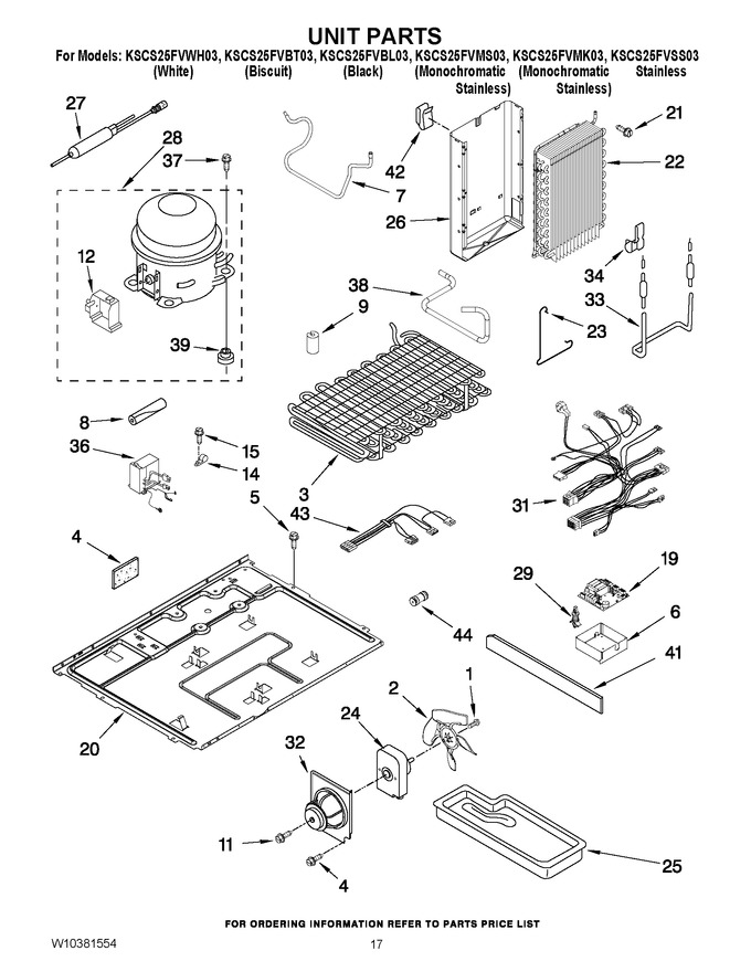 Diagram for KSCS25FVMK03