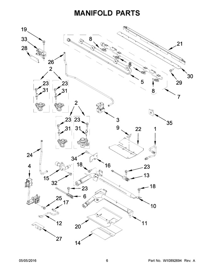 Diagram for WGG555S0BS07