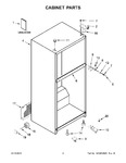 Diagram for 02 - Cabinet Parts