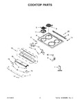 Diagram for 02 - Cooktop Parts