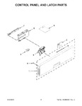 Diagram for 03 - Control Panel And Latch Parts