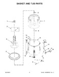 Diagram for 04 - Basket And Tub Parts