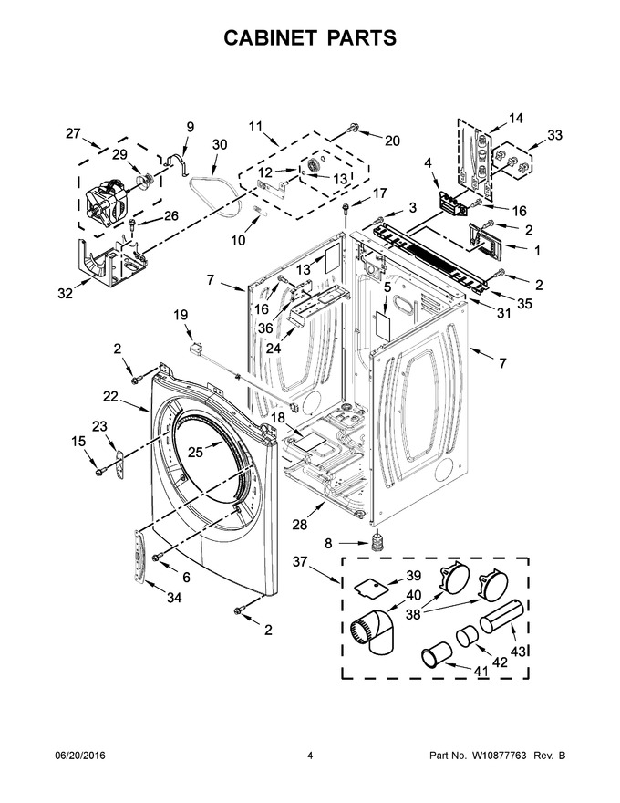 Diagram for WED92HEFBD0