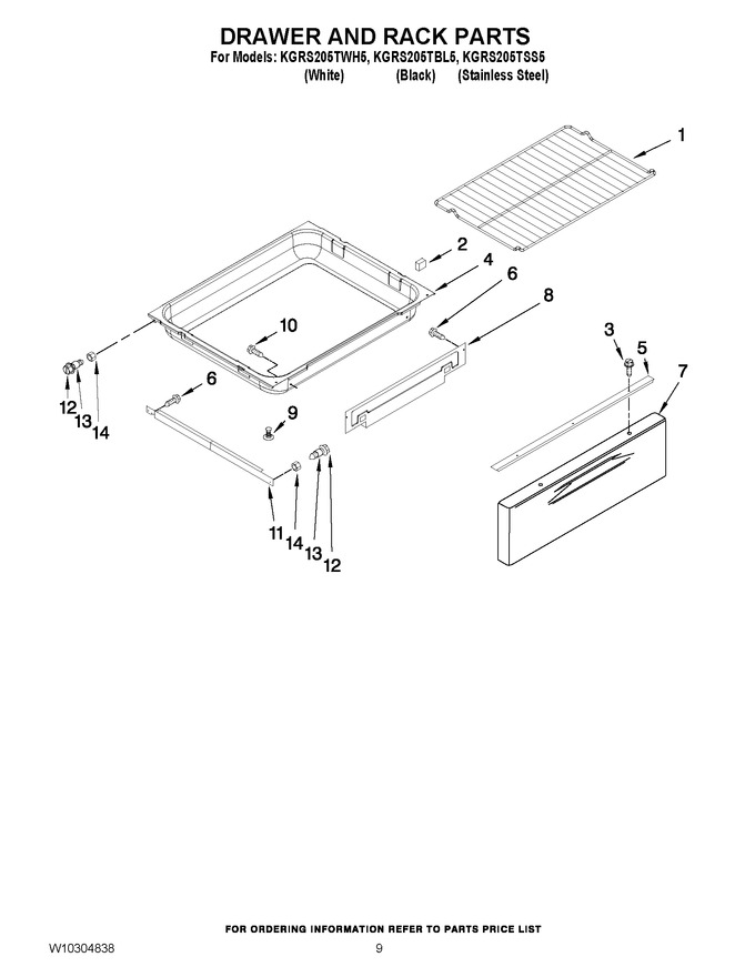 Diagram for KGRS205TSS5