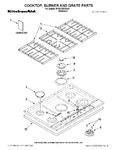 Diagram for 01 - Cooktop, Burner And Grate Parts