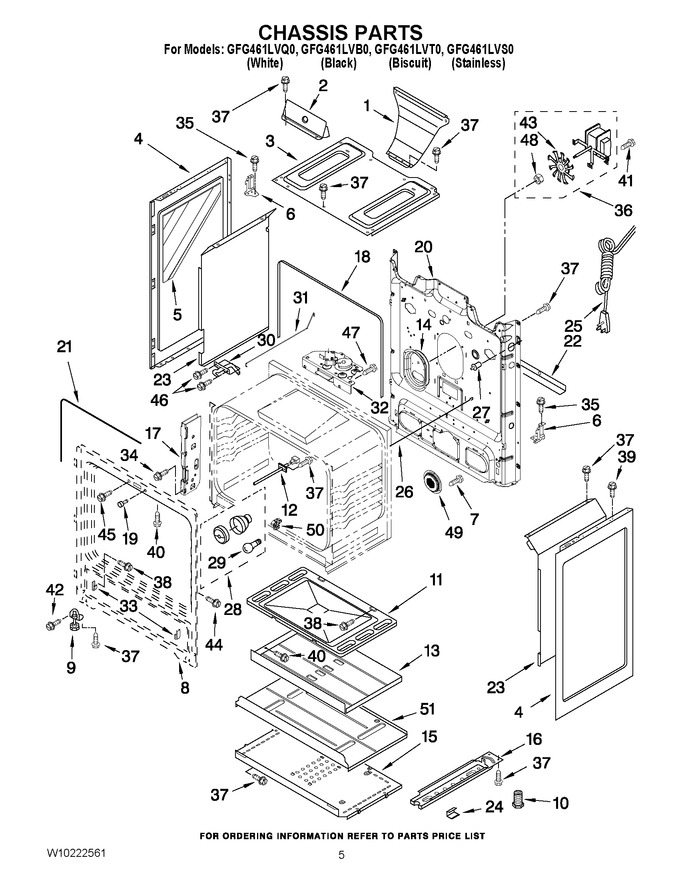 Diagram for GFG461LVB0