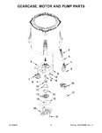 Diagram for 05 - Gearcase, Motor And Pump Parts