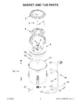 Diagram for 04 - Basket And Tub Parts