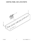Diagram for 03 - Control Panel And Latch Parts