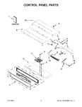 Diagram for 02 - Control Panel Parts