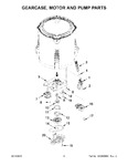 Diagram for 05 - Gearcase, Motor And Pump Parts