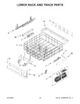 Diagram for 10 - Lower Rack And Track Parts