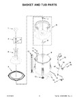 Diagram for 04 - Basket And Tub Parts