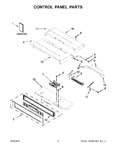 Diagram for 02 - Control Panel Parts