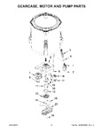 Diagram for 05 - Gearcase, Motor And Pump Parts