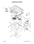 Diagram for 02 - Cooktop Parts