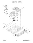 Diagram for 02 - Cooktop Parts