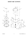 Diagram for 04 - Basket And Tub Parts