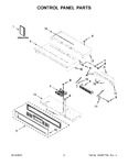 Diagram for 02 - Control Panel Parts