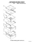 Diagram for 03 - Refrigerator Shelf Parts