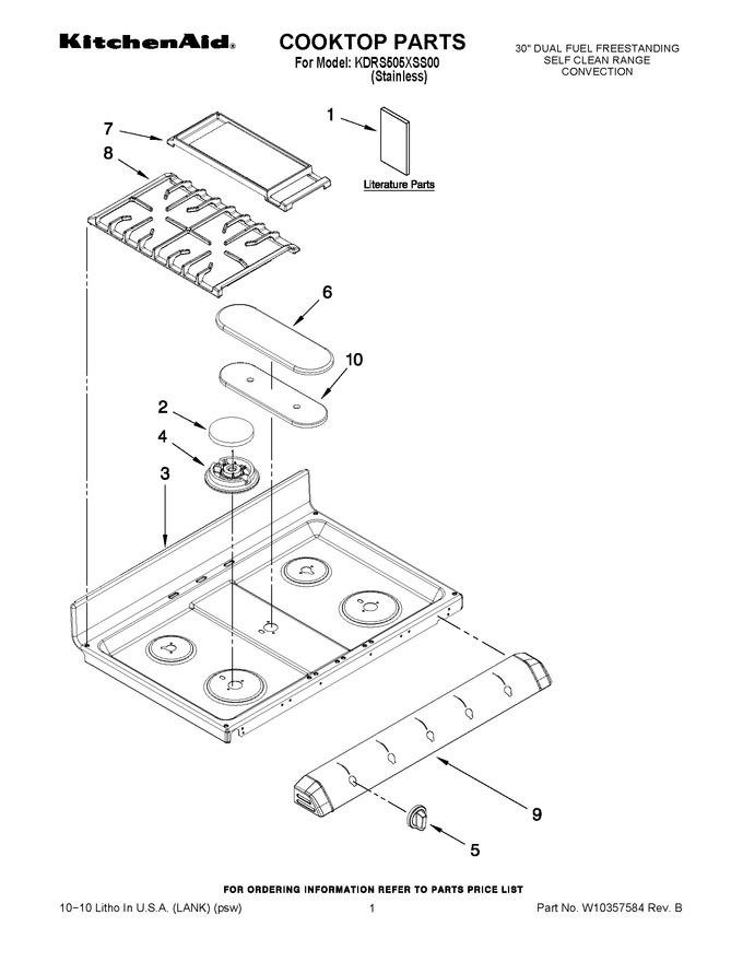 Diagram for KDRS505XSS00