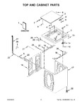 Diagram for 02 - Top And Cabinet Parts