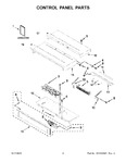 Diagram for 02 - Control Panel Parts