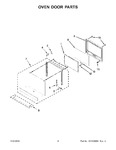 Diagram for 03 - Oven Door Parts