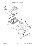 Diagram for 02 - Cooktop Parts