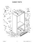 Diagram for 02 - Cabinet Parts