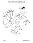 Diagram for 04 - Refrigerator Liner Parts