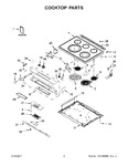 Diagram for 02 - Cooktop Parts