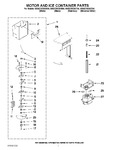 Diagram for 05 - Motor And Ice Container Parts