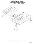 Diagram for 02 - Control Panel Parts