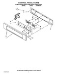 Diagram for 02 - Control Panel Parts