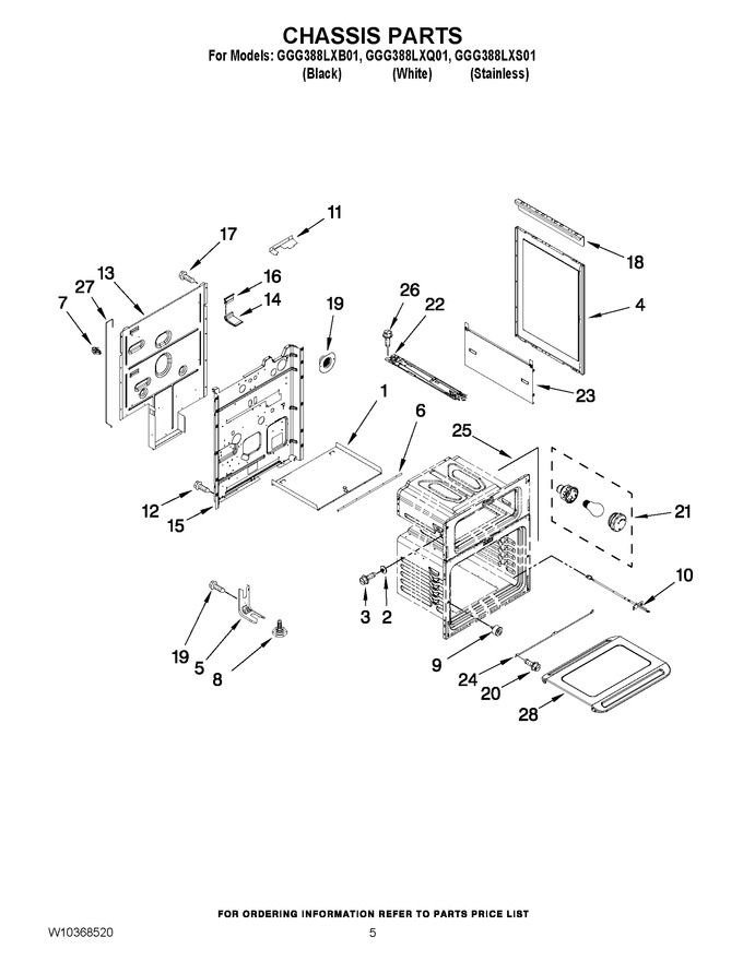 Diagram for GGG388LXQ01