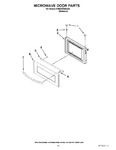 Diagram for 08 - Microwave Door Parts