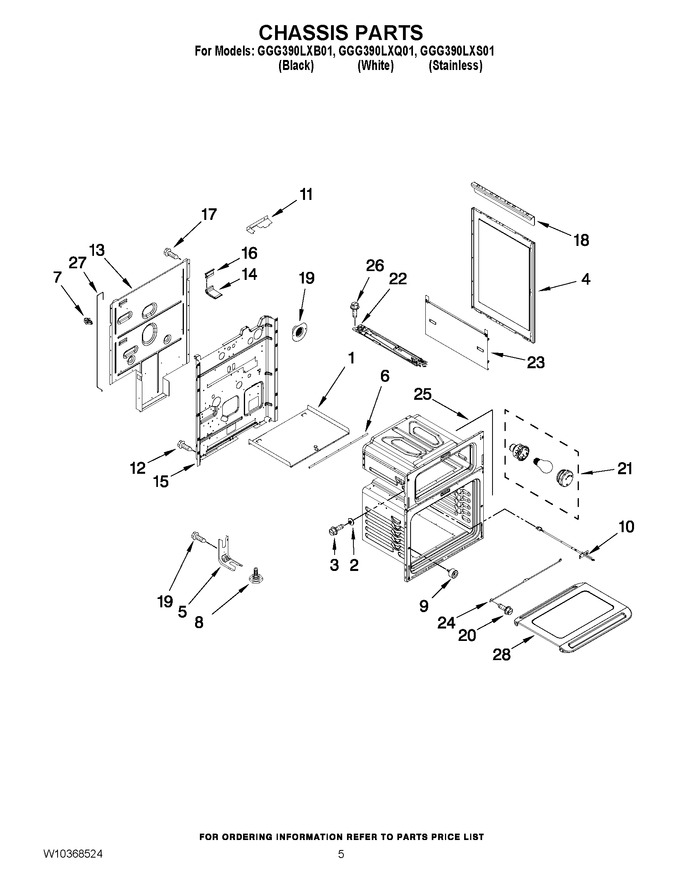 Diagram for GGG390LXS01