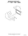 Diagram for 08 - Microwave Door Parts