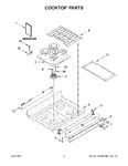 Diagram for 02 - Cooktop Parts