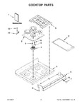 Diagram for 02 - Cooktop Parts