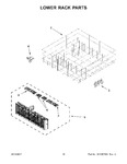 Diagram for 10 - Lower Rack Parts