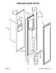 Diagram for 10 - Freezer Door Parts