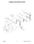 Diagram for 05 - Lower Oven Door Parts