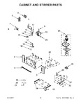 Diagram for 06 - Cabinet And Stirrer Parts