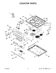 Diagram for 02 - Cooktop Parts