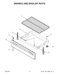 Diagram for 05 - Drawer And Broiler Parts