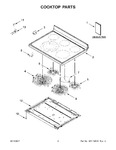 Diagram for 02 - Cooktop Parts