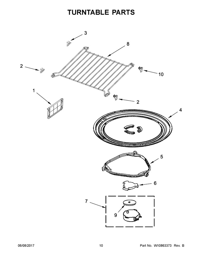 Diagram for WMH73521CS3